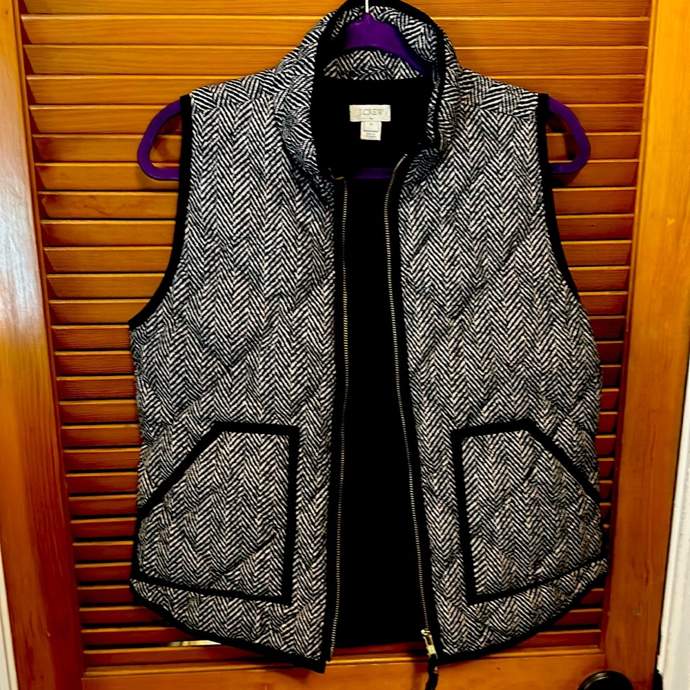J crew fall vest